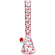 Very Cherry Beaker Bong | Extra Large Size | Front View