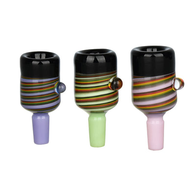 Vibration Spiral Striped Herb Slide