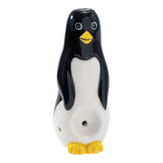 Wacky Bowlz Ceramic Hand Pipe | Penguin