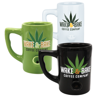 Wake & Bake Coffee Pipe Mug | Group