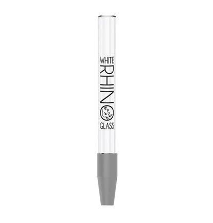 White Rhino Dab Straw & Silicone Cap | Quartz