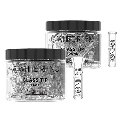White Rhino Glass Tips | Group