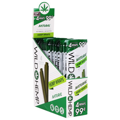 Wild Hemp Blunt Wraps | Natural