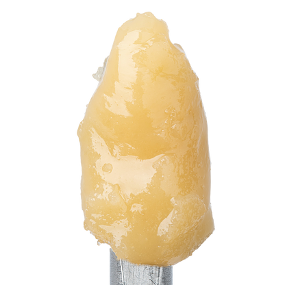 WNC CBD THCA Badder | Blueberry Cookies | Close Up View