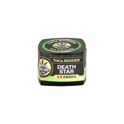 WNC CBD THCA Badder | Death Star | 3.5 Gram Jar