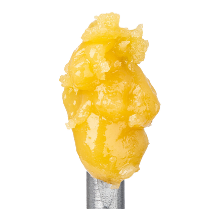 WNC CBD THCA Badder | Death Star | Close Up View