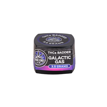 WNC CBD THCA Badder | Galactic Gas | 3.5 Gram Jar