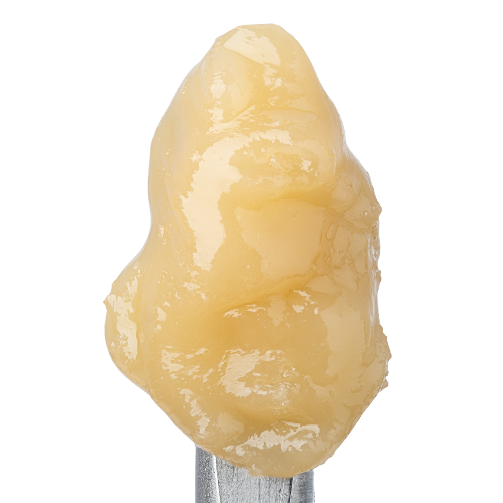 WNC CBD THCA Badder | NYC Diesel | Close Up View