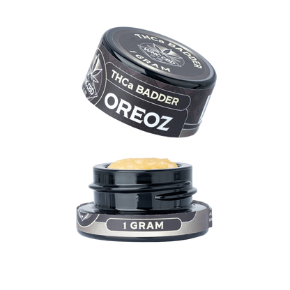 WNC CBD THCA Badder | Oreoz | 1 Gram Jar