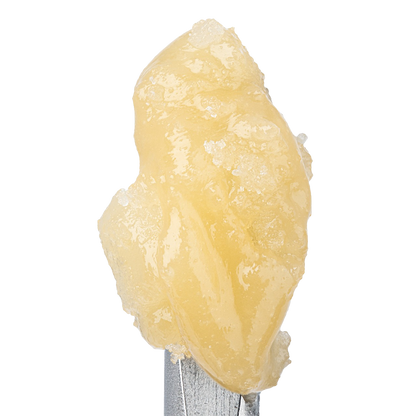 WNC CBD THCA Badder | Peaches N Cream | Close Up View