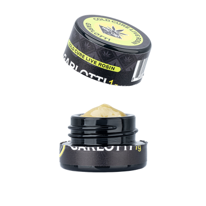 WNC CBD THCA Cold Cure Live Rosin | Garlotti | 1 Gram Jar