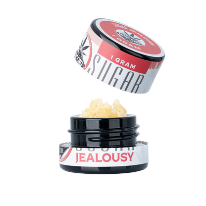 WNC CBD THCA Sugar | Jealousy | 1 Gram Jar