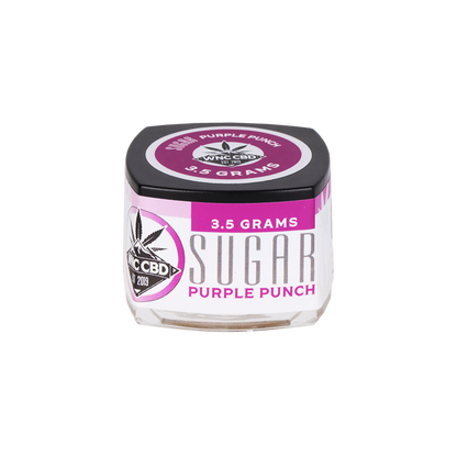 WNC CBD THCA Sugar | Purple Punch | 3.5 Gram Jar