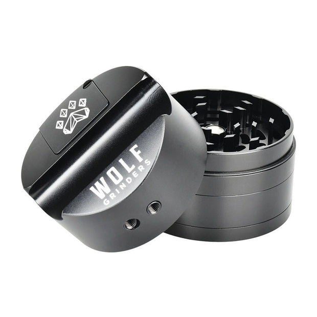 Wolf Grinders Combo Crusher Cannabis Kit | Open View