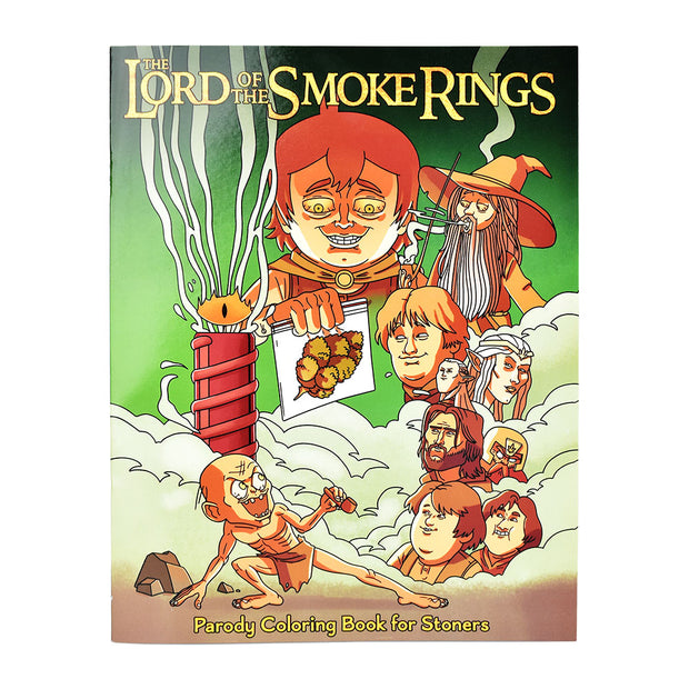Wood Rocket Adult Coloring Book | Lord of the Smoke Rings