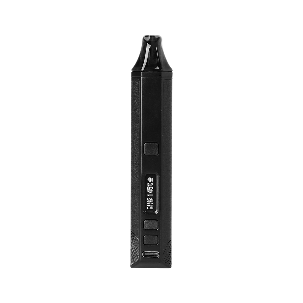 XVape Aria+ Dual Use Vaporizer | Gothic Black | Side View