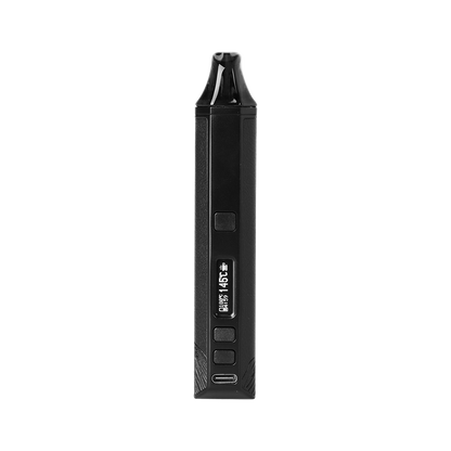 XVape Aria+ Dual Use Vaporizer | Gothic Black | Side View