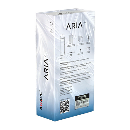 XVape Aria+ Dual Use Vaporizer | Frostwave | Packaging Back View