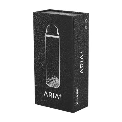 XVape Aria+ Dual Use Vaporizer | Gothic Black | Packaging Front View