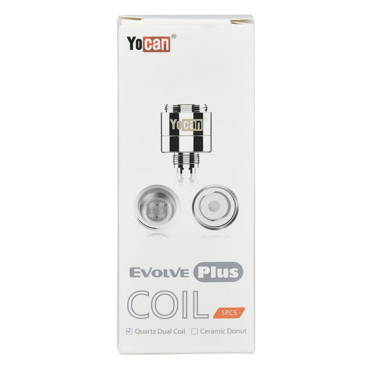 Yocan Evolve Plus Dual Quartz Coils | Packaging 