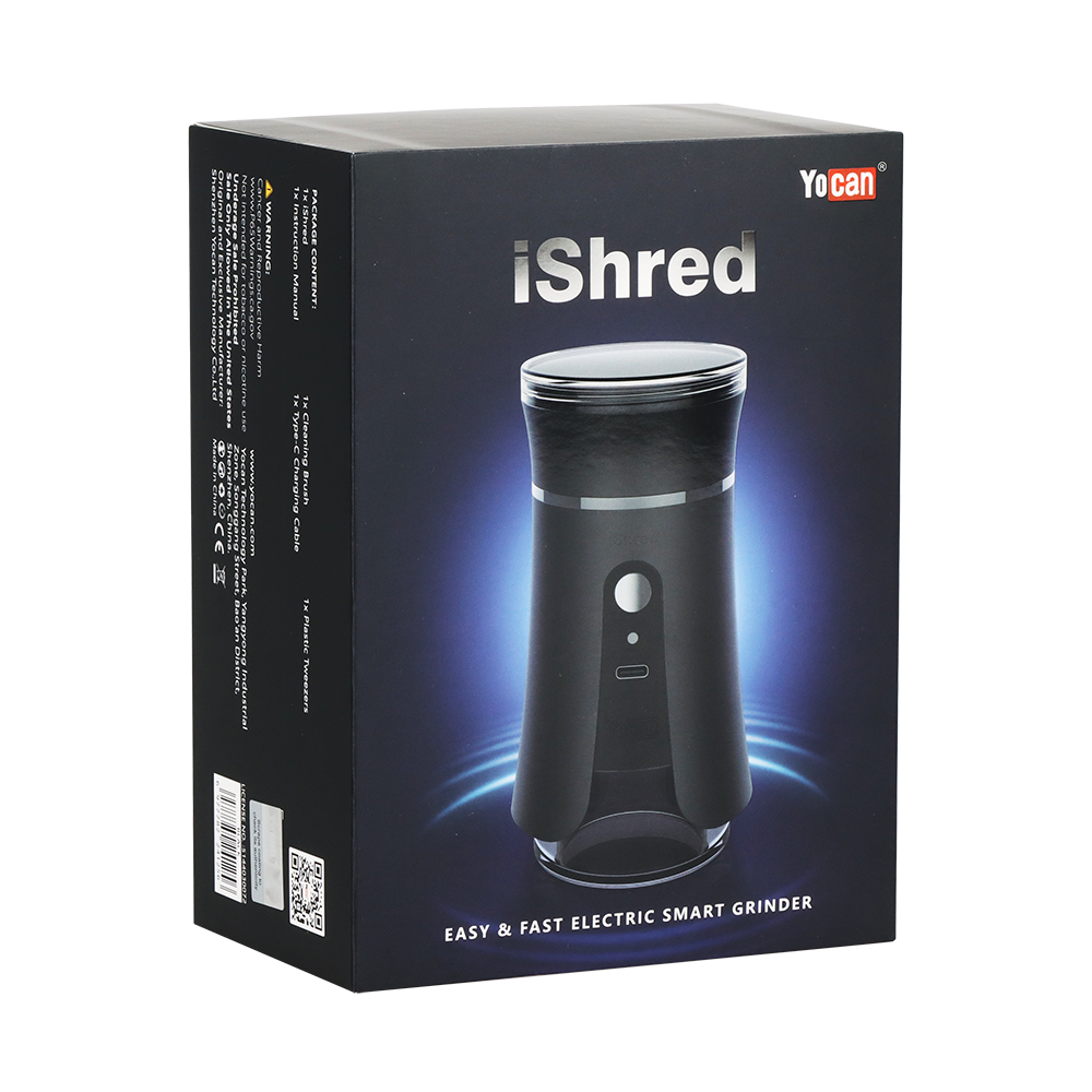 YoCan iShred Electric Grinder | Packaging