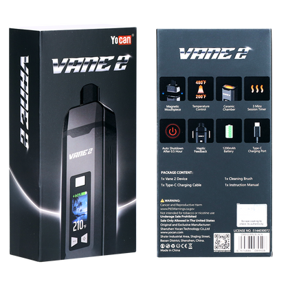 Yocan Vane 2 Dry Herb Vaporizer | Packaging