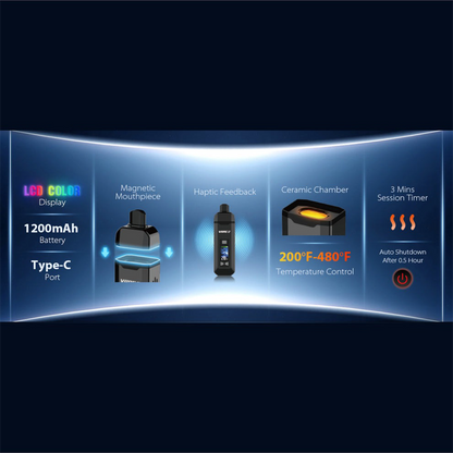 Yocan Vane 2 Dry Herb Vaporizer | Tech Specs