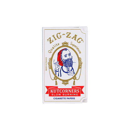 Zig Zag Cut Corner Rolling Papers | Individual Booklet