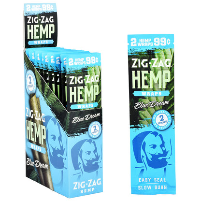 Zig Zag Hemp Wraps | Blue Dream | 25pk