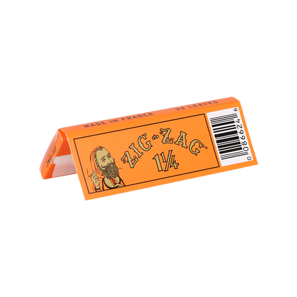 Zig Zag Orange Rolling Papers | 1 1/4 Inch | Single Booklet