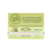 Zig Zag Organic Rolling Papers | Booklet Open View