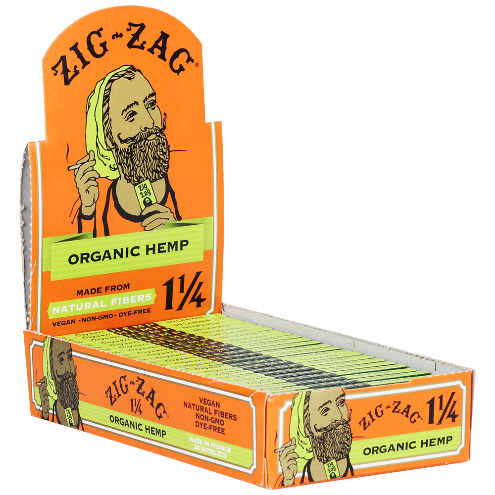 Zig Zag Organic Rolling Papers | Display