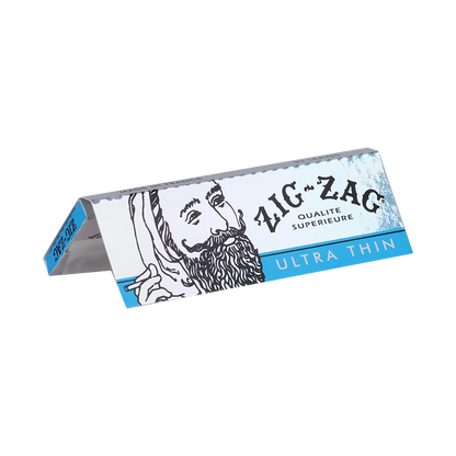 Zig Zag Ultra Thin Rolling Papers | 1 1/4 Size | Individual Booklet