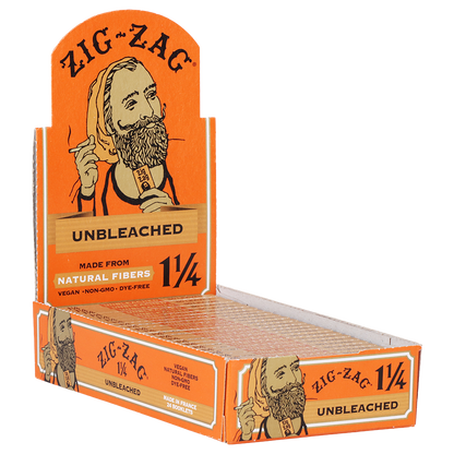 Zig Zag Unbleached Rolling Papers | Full Box