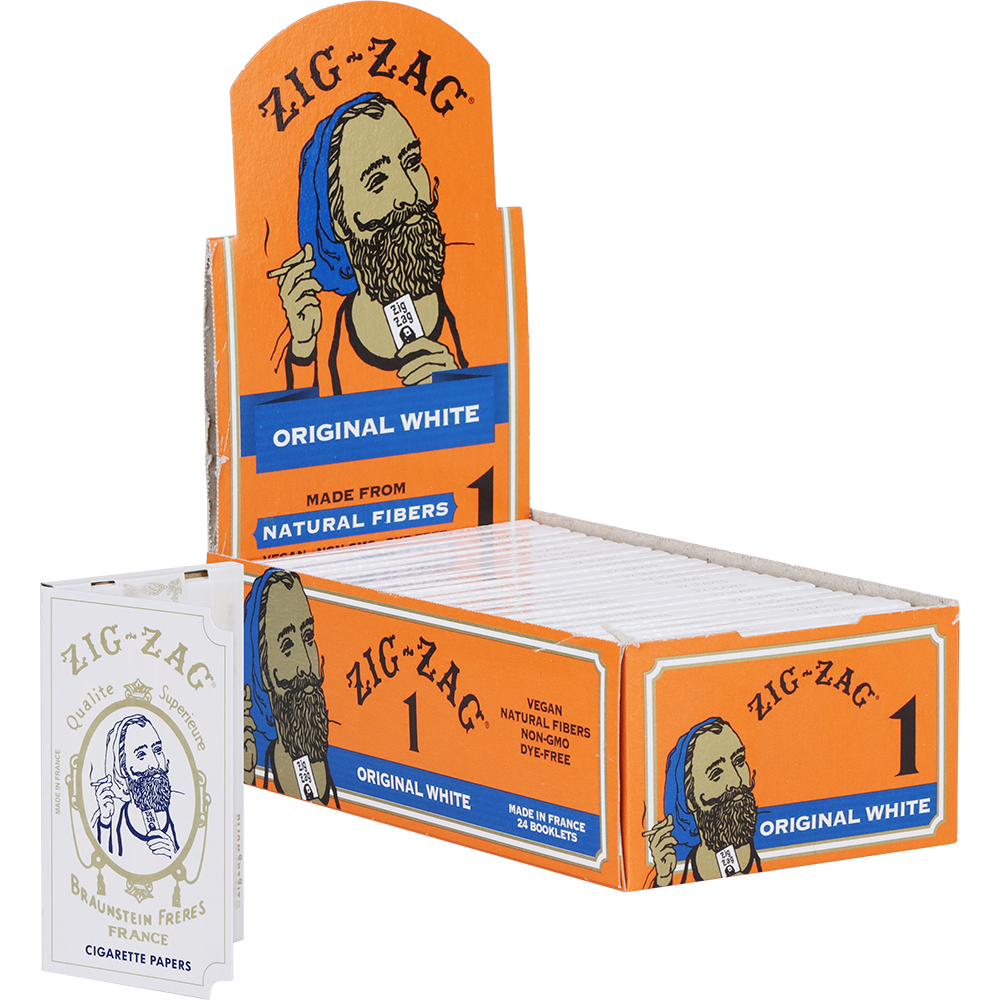 Zig Zag White Rolling Papers | Display