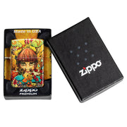 Zippo Lighter | Mushroom Red | Packaging