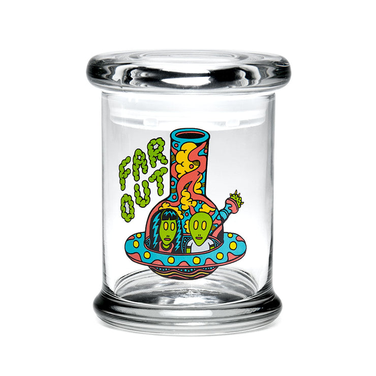 Pulsar 420 Jars x Killer Acid | Medium Pop Top Jar | Far Out