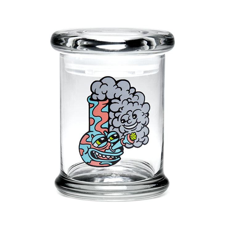 Pulsar 420 Jars x Killer Acid | Medium Pop Top Jar | Happy Bong