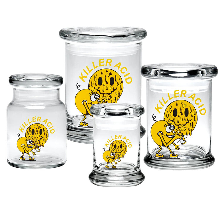 Pulsar 420 Jars x Killer Acid | Pop Top Jar | Miles Of Smiles