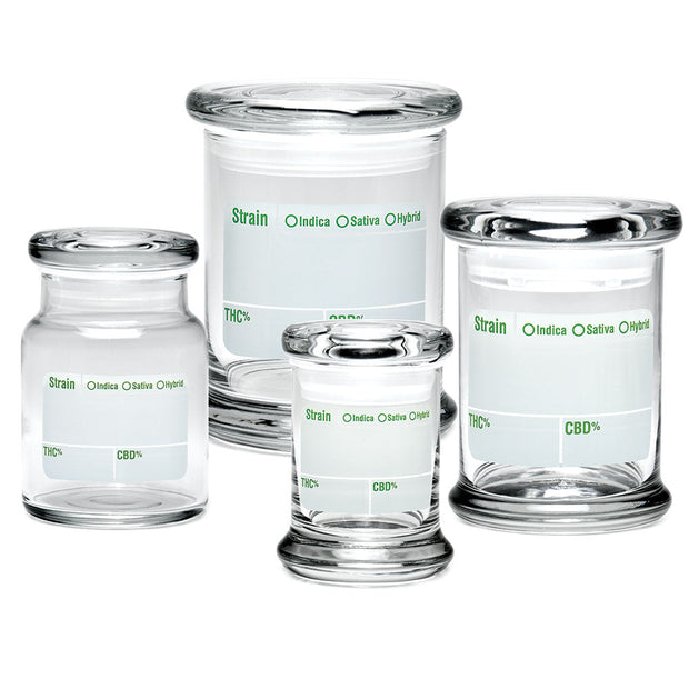 Pulsar 420 Jars | Write & Erase Pop Top Jar | Modern