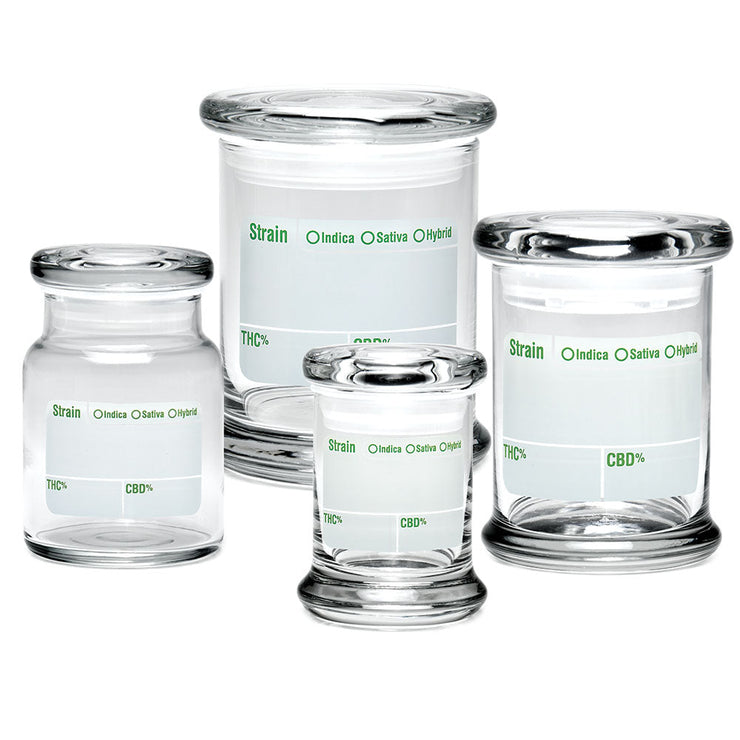 Pulsar 420 Jars | Write & Erase Pop Top Jar | Modern
