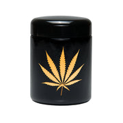 Pulsar 420 Jars | Large UV Screw Top Jar | Gold Leaf