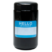 420 Science | Extra Large Write & Erase UV Screw Top Jar | Hello