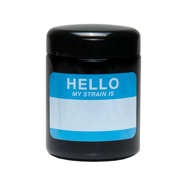 420 Science | Large Write & Erase UV Screw Top Jar | Hello