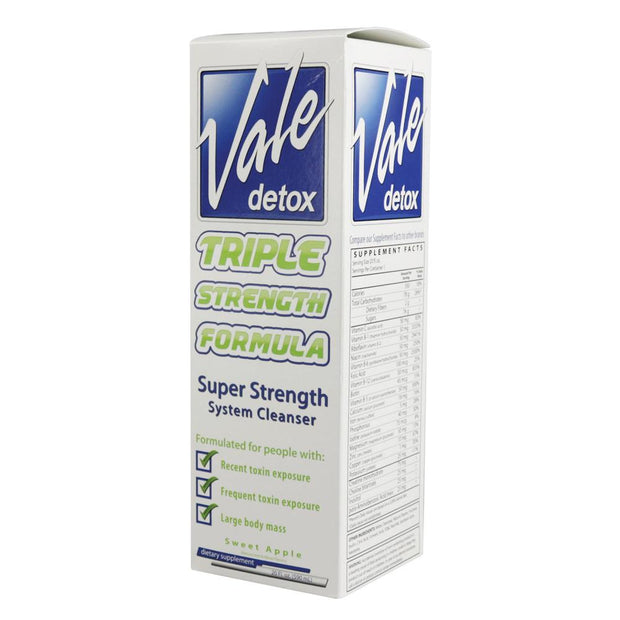Vale Detox Drink Triple Strength Formula | 20oz | Sweet Apple
