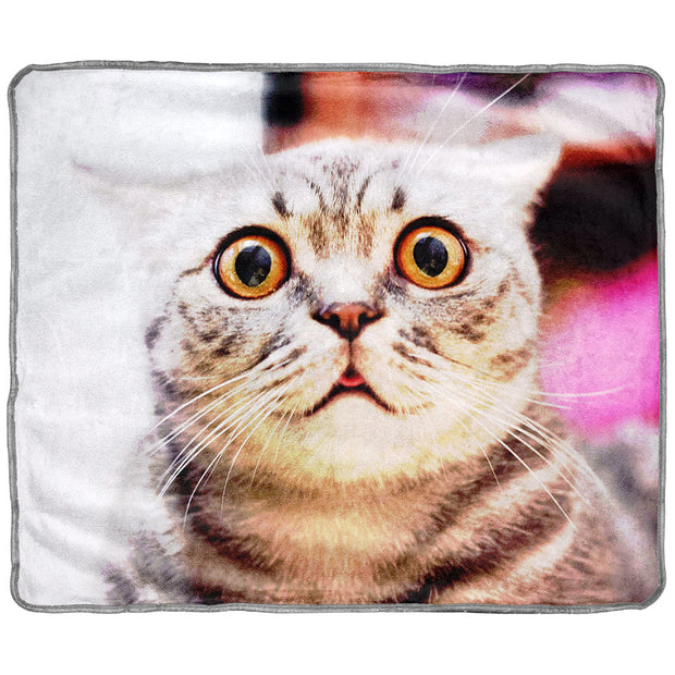 Fleece Throw Blanket | Stoned Cat