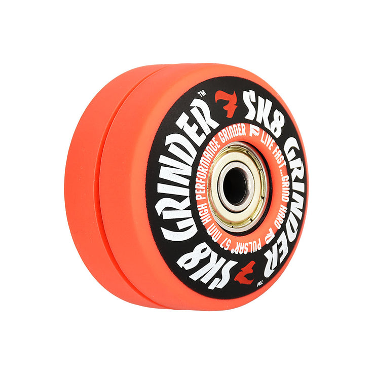 Skateboard Wheel Weed Grinder | Red
