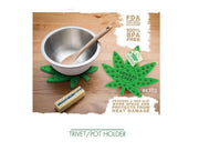 Herbal Chef Silicone Trivet/ Pot Holder