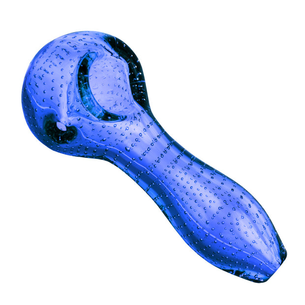 Pulsar Bubble Trap Matrix Spoon Pipe | Blue