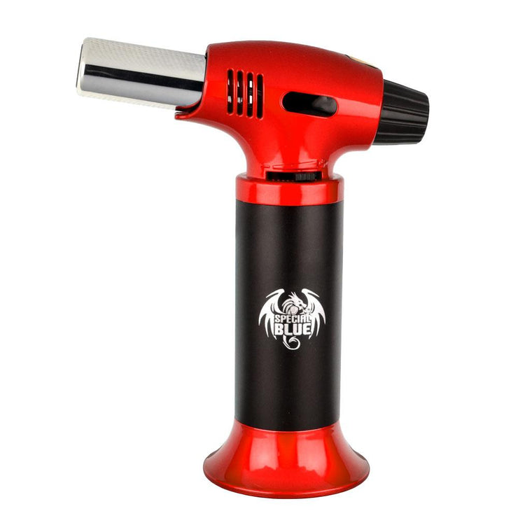 Special Blue Inferno Butane Dab Torch | Red